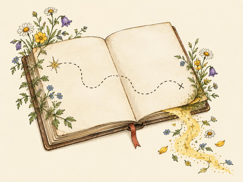 Páginas del journal con preguntas escritas a mano